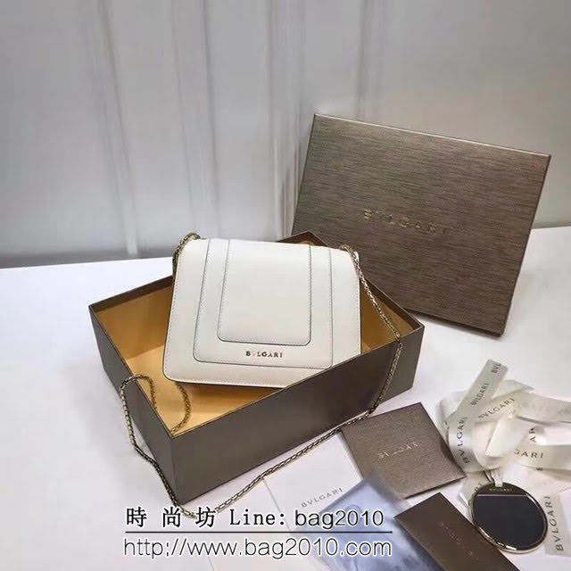 BVLGARI寶格麗 專櫃新款 蛇頭扣環 單層蛇頭包 鏈條單肩斜挎包 B283558 FYD1312